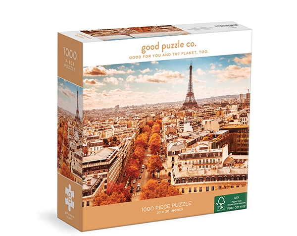 1000 pc Puzzle Parisian Fall de Good Puzzle Co