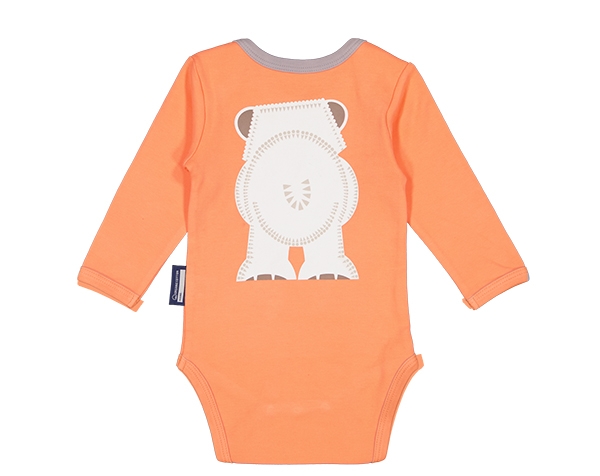 AW Polar Bear Pink Birth Gift Set Body Suit Long Sleeves + Bib + Box 9/12 de Coq en Pâte Permanente y Accesorios