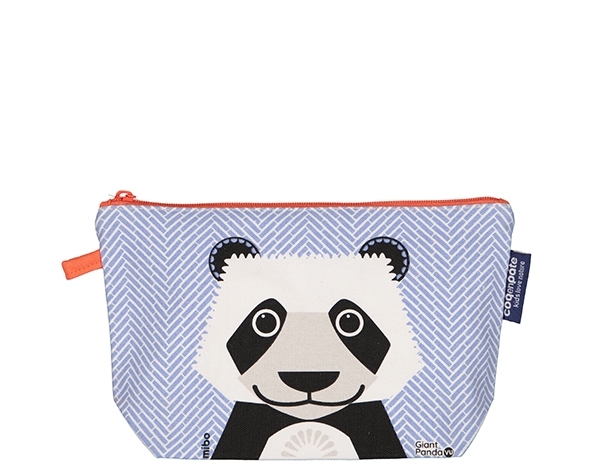 AW Panda Cornflower Pencil Case de Coq en Pâte Permanente y Accesorios