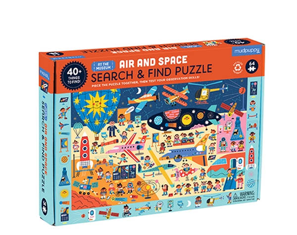 Search & Find Puzzle Air and Space Museum de Mudpuppy
