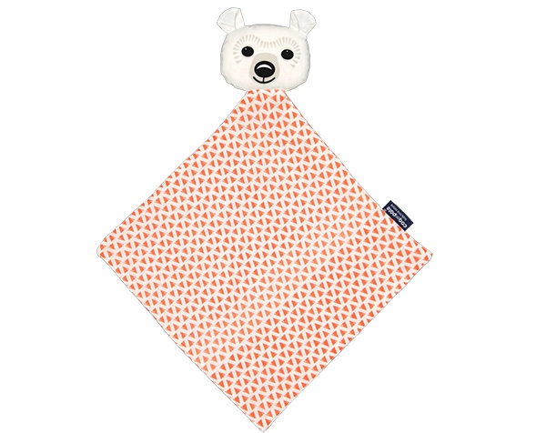 Polar Bear Pink  Baby Conforter de Coq en Pâte Permanente y Accesorios