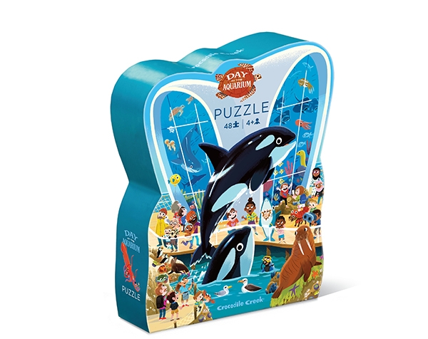 Puzzle 48 p Day at the Aquarium de Crocodile Creek