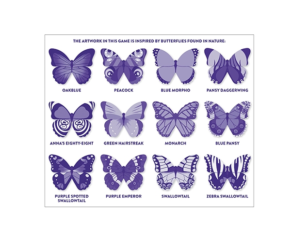 Shaped Memory Match Butterflies de Mudpuppy