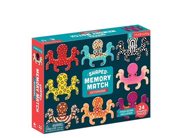 Shaped Memory Match Octopuses de Mudpuppy