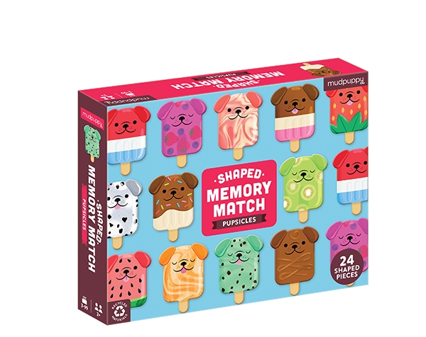 Shaped Memory Match Pupsicles de Mudpuppy