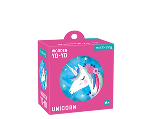 Wooden Yo-Yo Unicorn de Mudpuppy