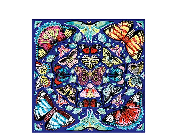 500 pc Family Puzzle Kaleido Butterflies de Mudpuppy