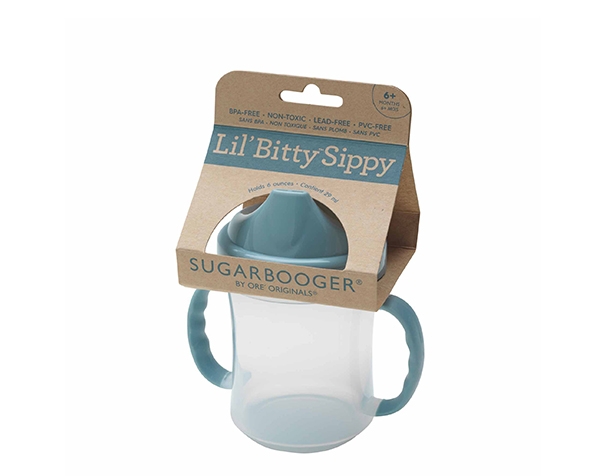 Lil' Bitty Sippy Dusty Blue de Sugarbooger