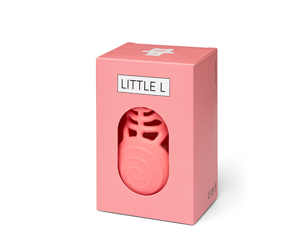 Teether Bear Pink de Little L Toys