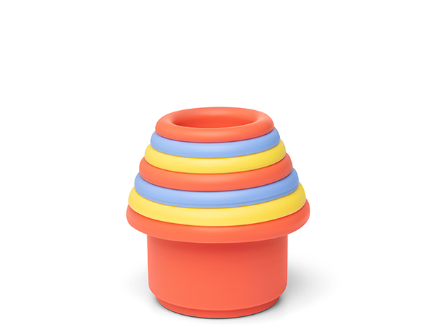 Stacking Cups Bright Colors de Little L Toys