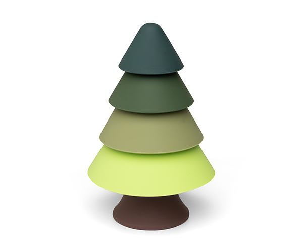 Stacking Pine Tree Greens de Little L Toys