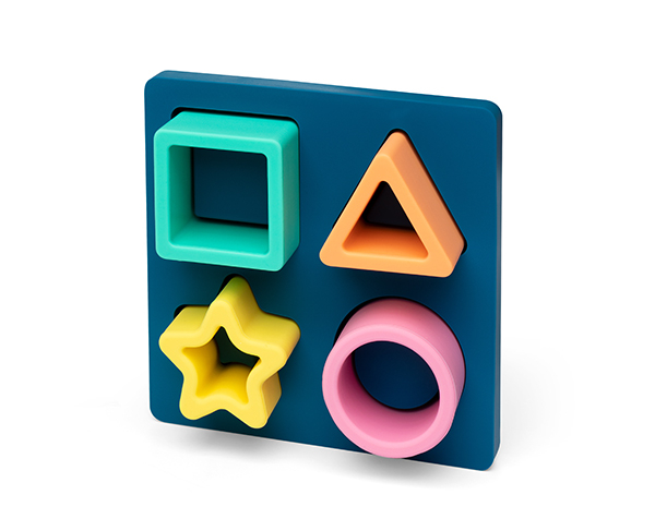 Puzzle Geometric Pastel Colors de Little L Toys
