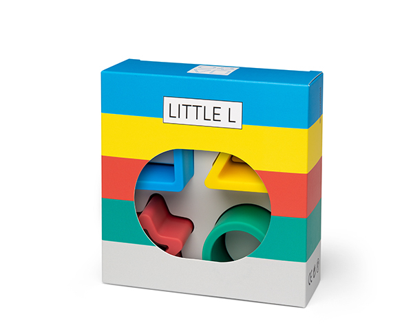 Puzzle Geometric Bright Colors de Little L Toys