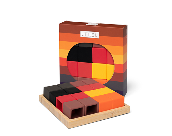 Building Blocks Volcano de Little L Toys