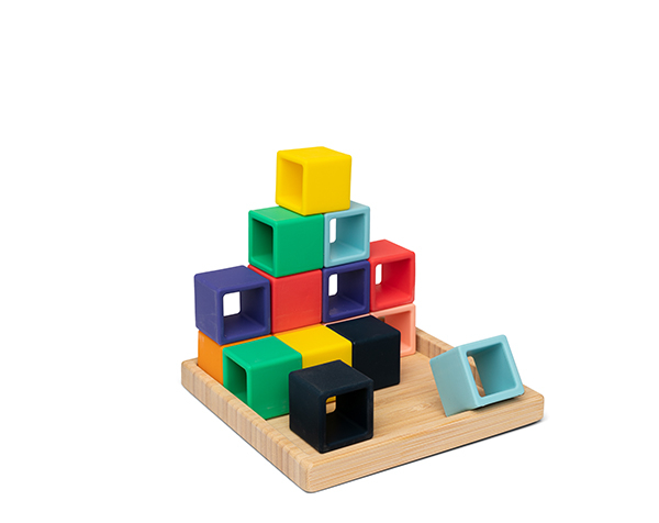 Building Blocks Bright Colors  de Little L Toys