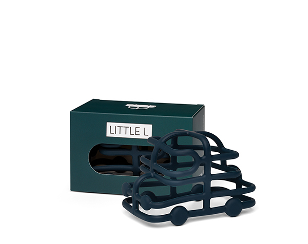 Teether Car Dark Blue de Little L Silicone Toys