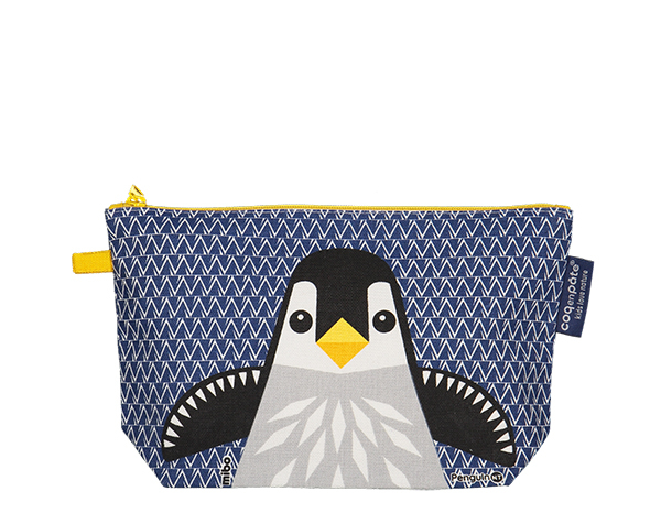 Penguin Blue Pencil Case de Coq en Pâte Permanente y Accesorios