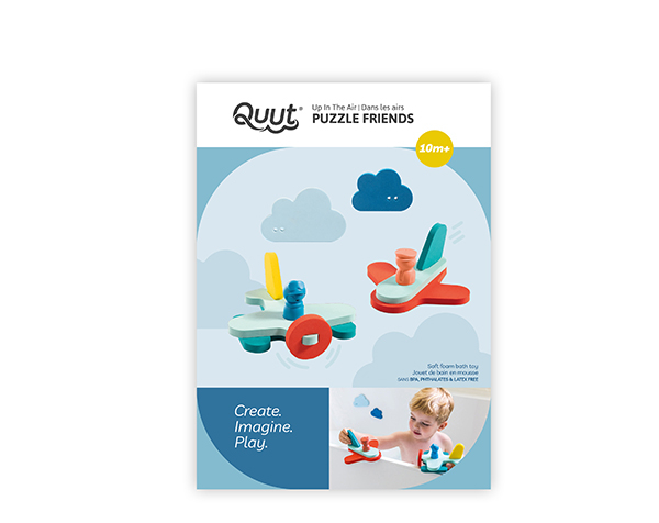 Up in the Air Puzzle Friends de Quut Bath Toys