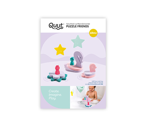Fairy Pond Puzzle Friends de Quut Bath Toys
