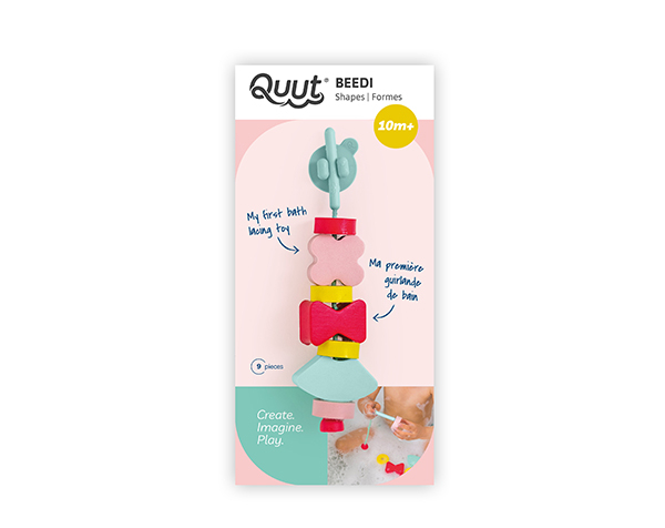 Beedi - Shapes de Quut Bath Toys