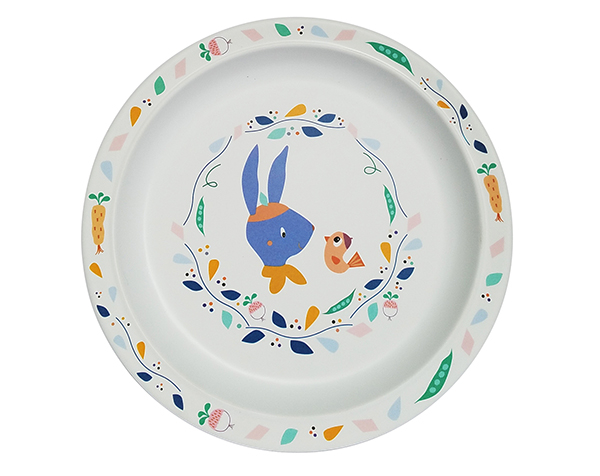 Assiette Gabin Lapin  de Ebulobo