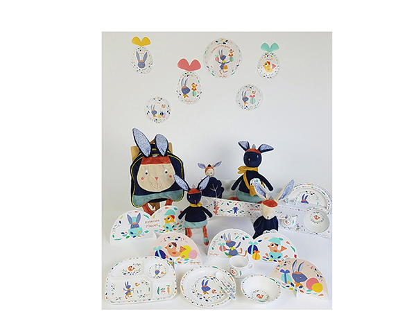 Décors Pâques Gabin Lapin 2021 de Ebulobo