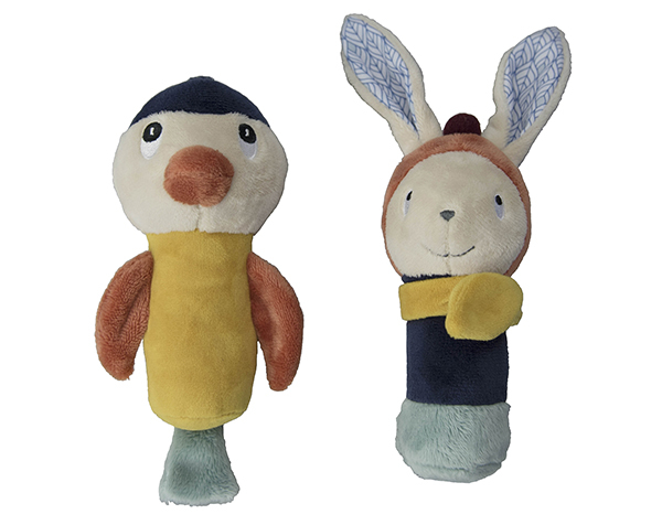 Maracas Gabin Lapin (H 20 cm)  de Ebulobo