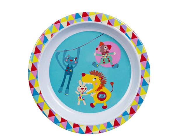 Assiette Magic Circus de Ebulobo