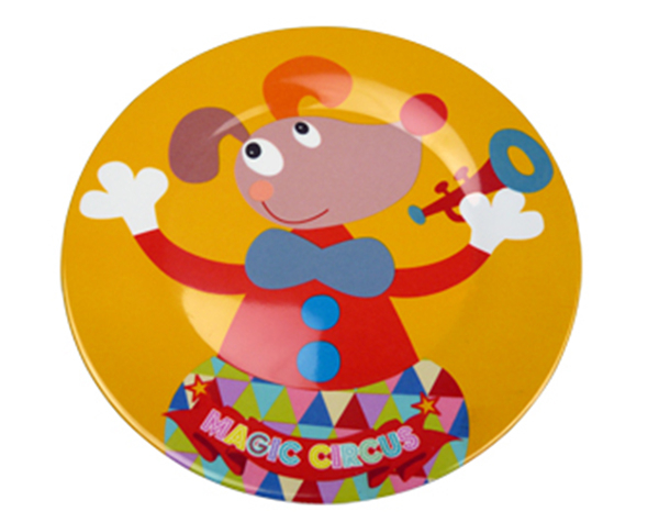 Assiette plate Magic Circus de Ebulobo