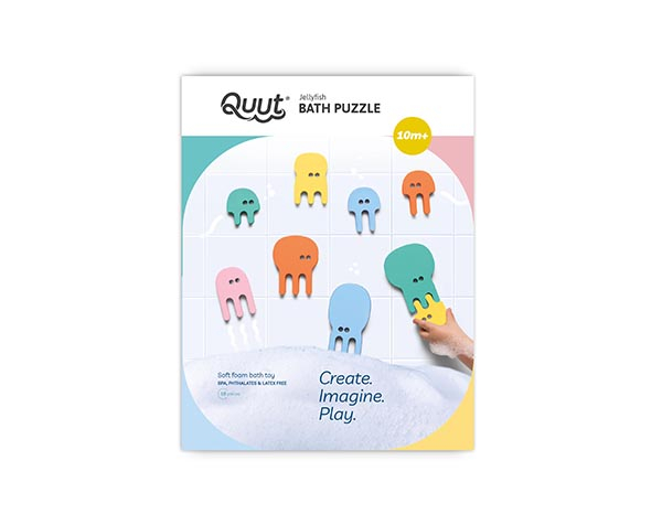 Jellyfish Bath Puzzle de Quut Bath Toys