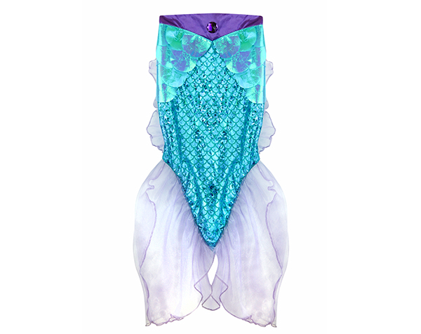 Mermaid Gimmer Skirt Set Lilac Size 5-6 de Great Pretenders