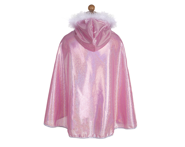 Glitter Princess Cape Pink Size 4-6 de Great Pretenders