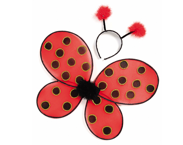 Ladybug Wings & Headband de GP Complementos Disfraces