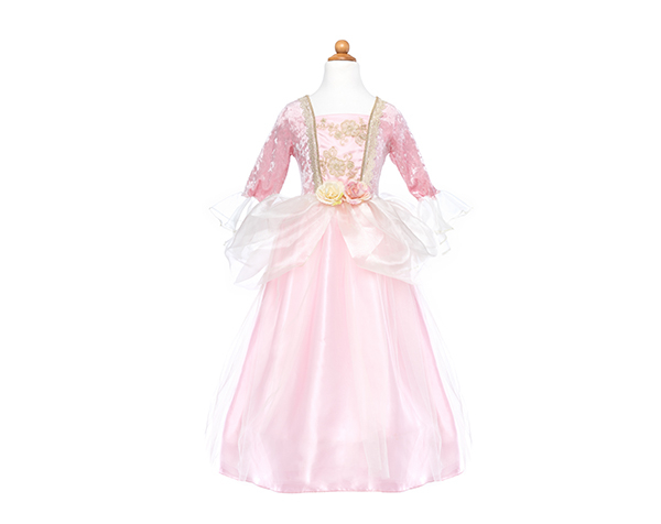 Pink Rose Princess Dress, Size 5-6 de GP Disfraces