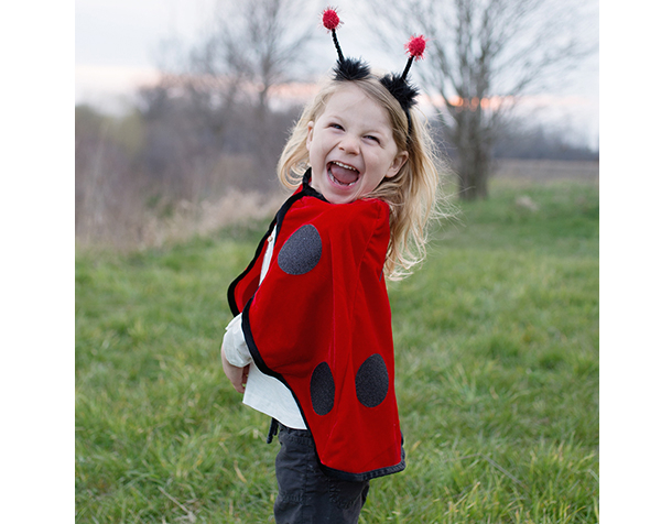 Little Ladybug Toddles Cape SIze 2-3 de GP Capas y Tutús