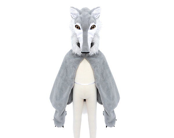 Woodland Wolf Cape Size 4-6 de GP Capas y Tutús