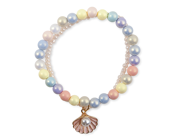 Boutique Pastel Shell Bracelet de GP Boutique Jowelry