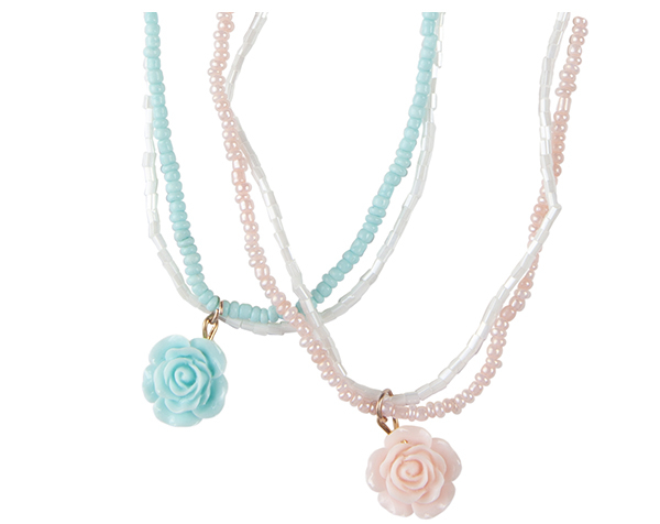 Boutique Rose Necklace 2 styles assrted de GP Outlet 