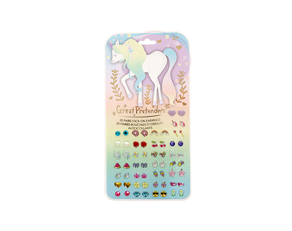 Whimsical Unicorn Sticker Earrings (30 pairs) de Great Pretenders
