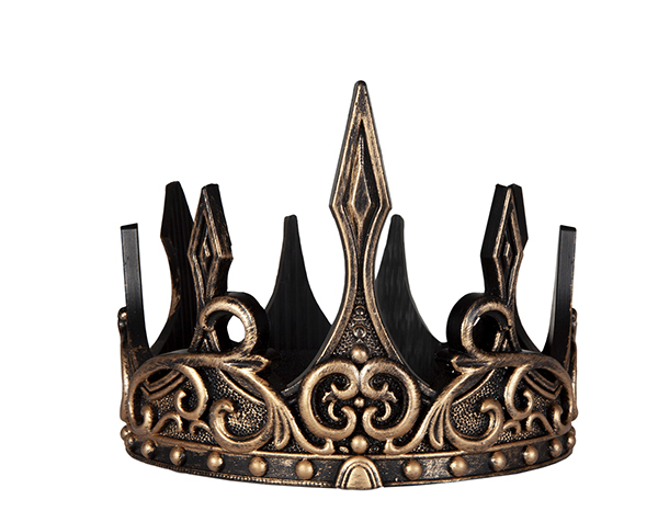 Mediaval Crown Gold/Black de GP Complementos Disfraces