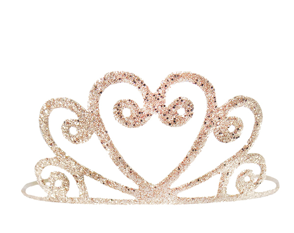 Gold Glitter Tiara de GP Complementos Disfraces