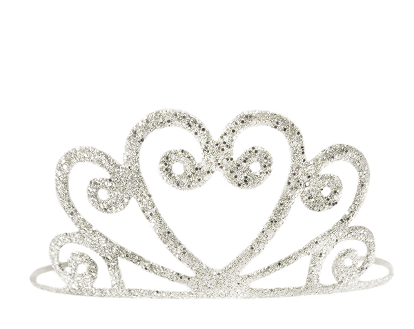 SIlver Glitter Tiara de GP Complementos Disfraces