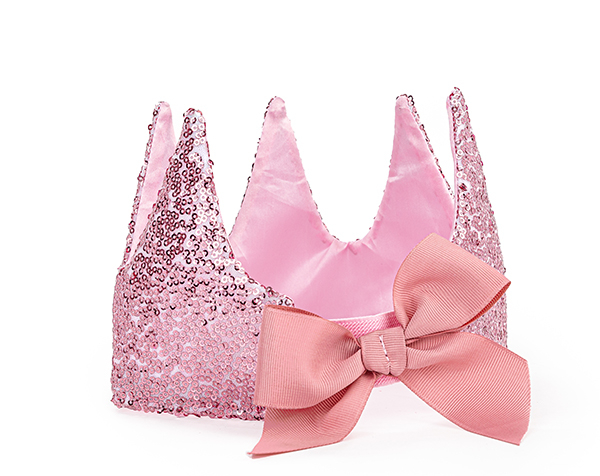 Precious Pink Sequins Crown de Great Pretenders