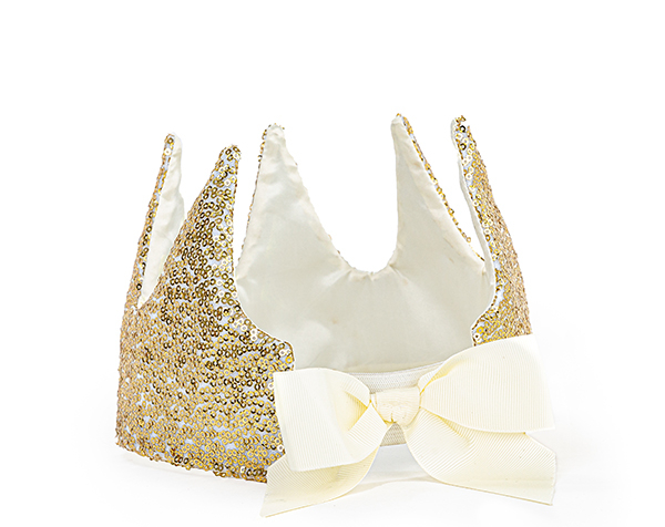 Gracious Gold Sequins Crown de GP Complementos Disfraces