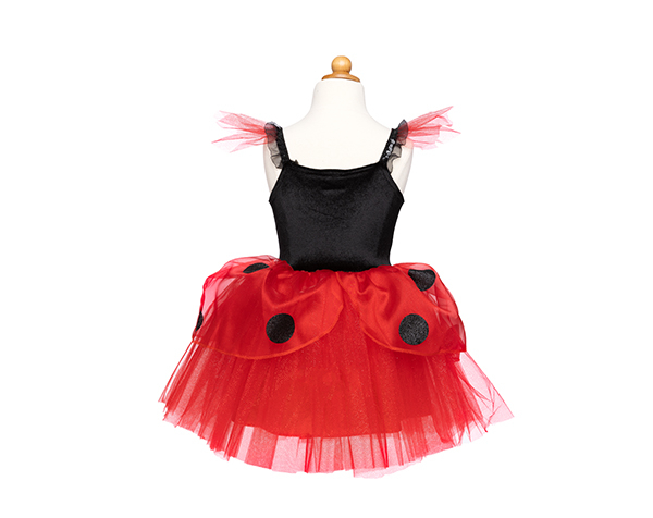 Ladybug Dress & Headband, Size 5-6 de GP Disfraces