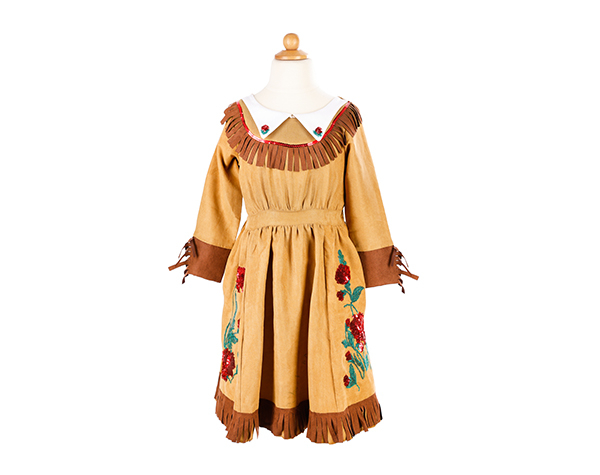 Wild West Annie Dress Size-5-6 de GP Disfraces