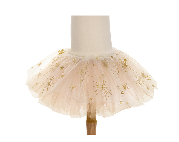 Sparkie Star Tutu White Gold Size 4-6 de GP Capas y Tutús