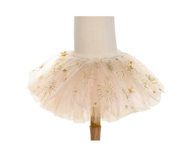 Sparkie Star Tutu White Gold Size 4-6 de GP Complementos Disfraces