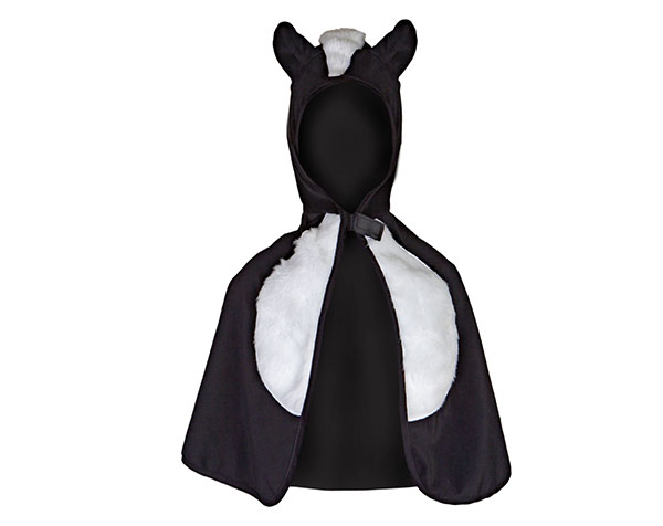 Baby Skunk Cape Black Size 12-24 de GP Capas