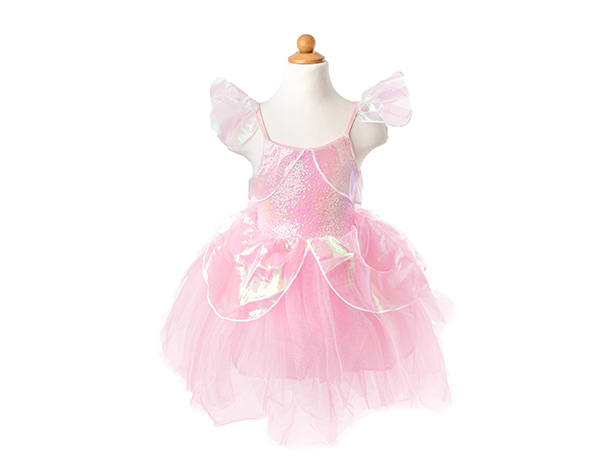 Indescent  Fairy Dress w/Halo Size 5-6 de GP Disfraces